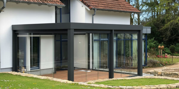 Terrassendach "SDL Acubis" von Solarlux montiert in Detmold (Hiddesen) von Streit Lemgo