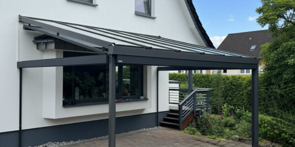 Terrassendach "SDL Alerio" von Solarlux montiert in Bad Salzuflen von Streit Lemgo