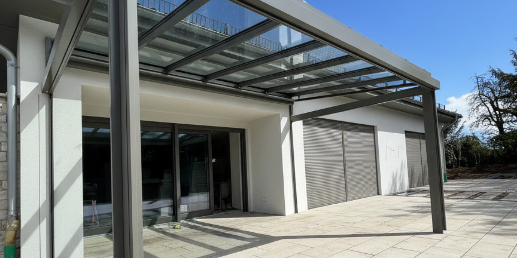 Terrassendach "SDL Alerio" von Solarlux montiert in Detmold von Streit Lemgo