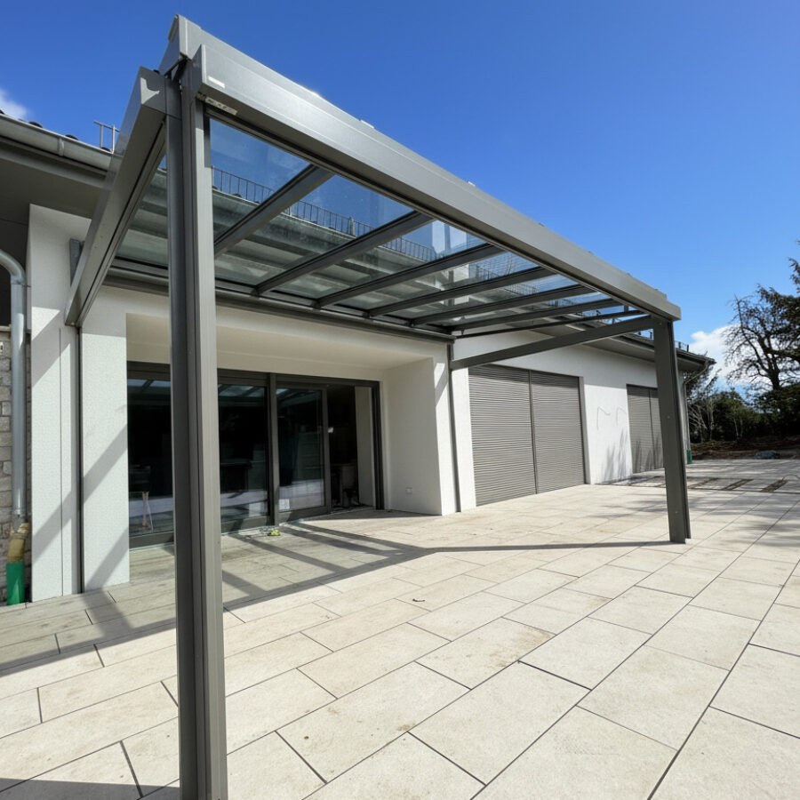 Terrassendach "SDL Alerio" von Solarlux montiert in Detmold von Streit Lemgo