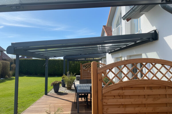 Terrassendach "SDL Atrium" von Solarlux montiert in Barntrup von Streit Lemgo