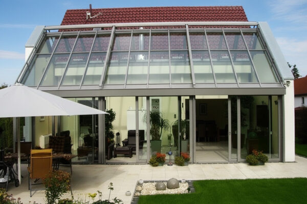 Wintergarten von Schüco montiert in Lemgo von Streit Lemgo